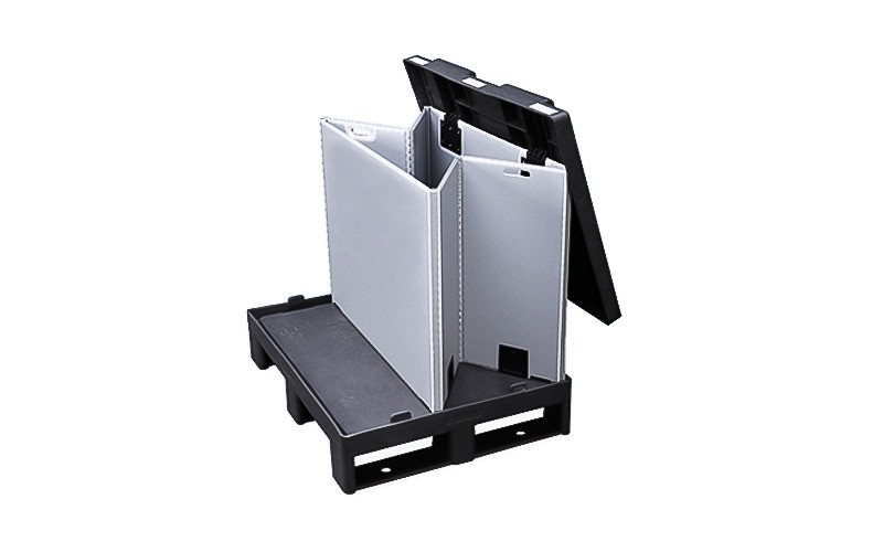 Plastic Pallet Box - 800x600x750 mm - Smartbox S